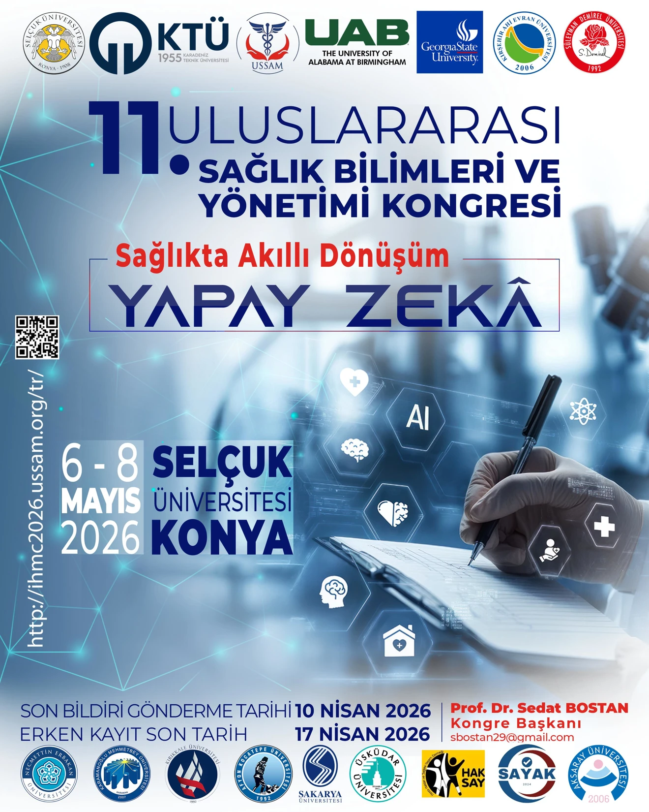 11.Uluslararası Sağlık Bilimleri ve Yönetimi Kongresi